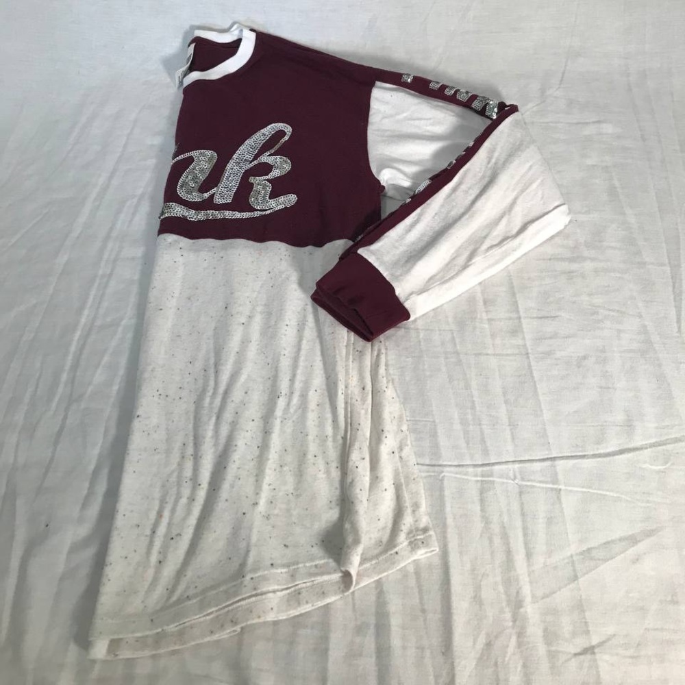 PINK Sequin Script Shirt - Picture 5 of 5